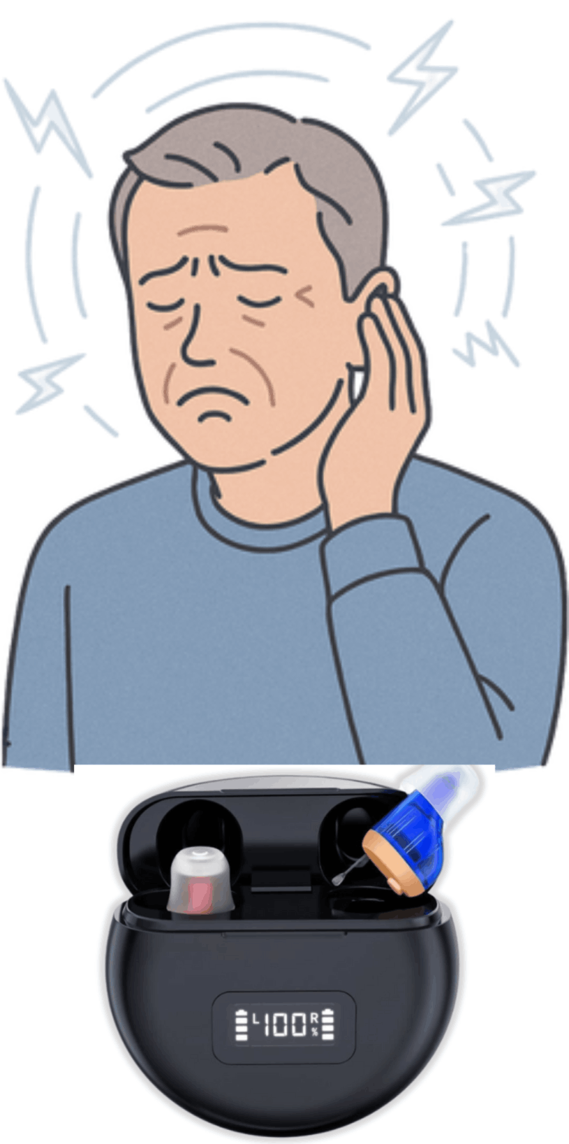 H2Go+ Hearing Amplifier 8
